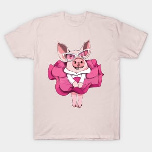 Pig Pink Dress T-Shirt